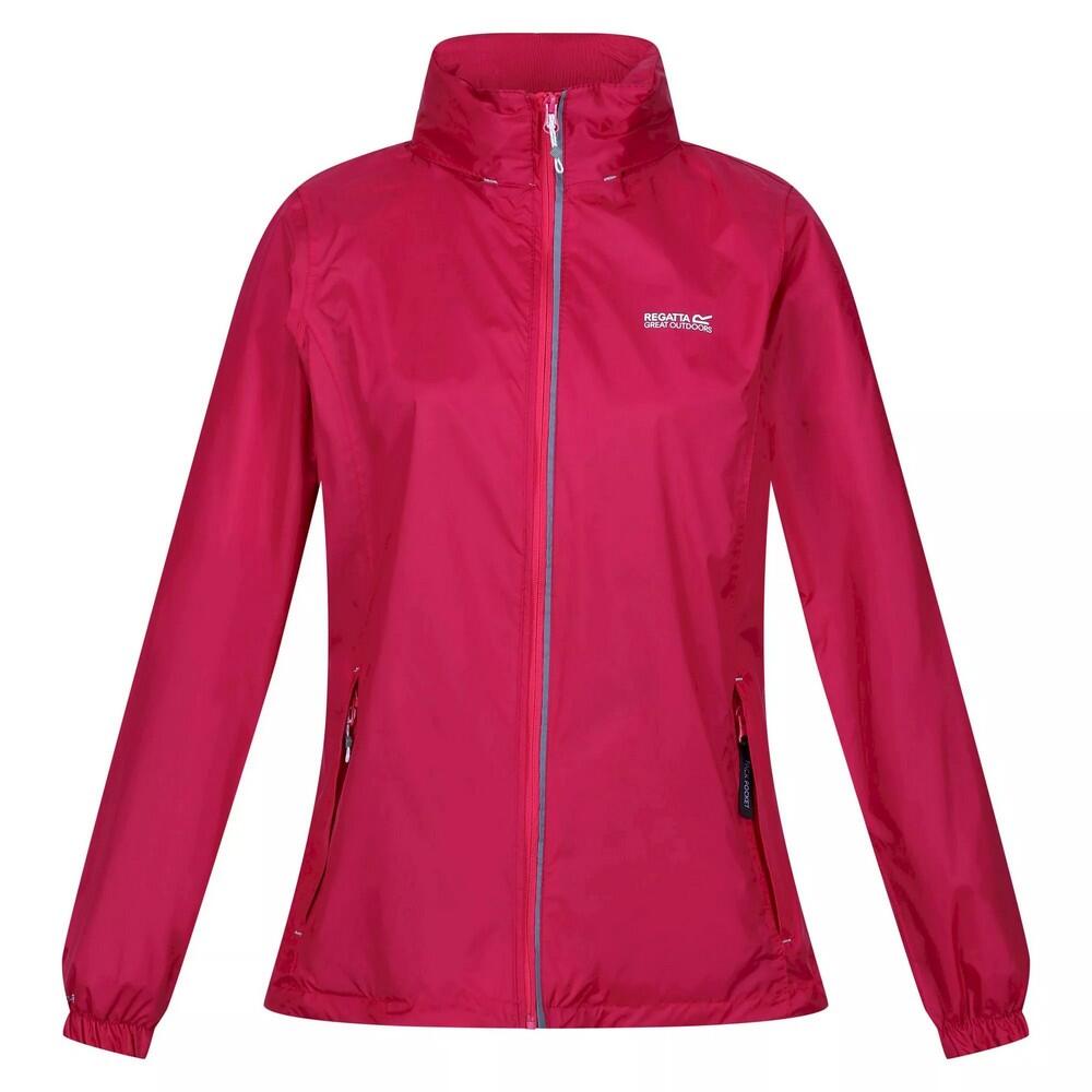 REGATTA Womens/Ladies Corinne IV Waterproof Jacket (Pink Potion)