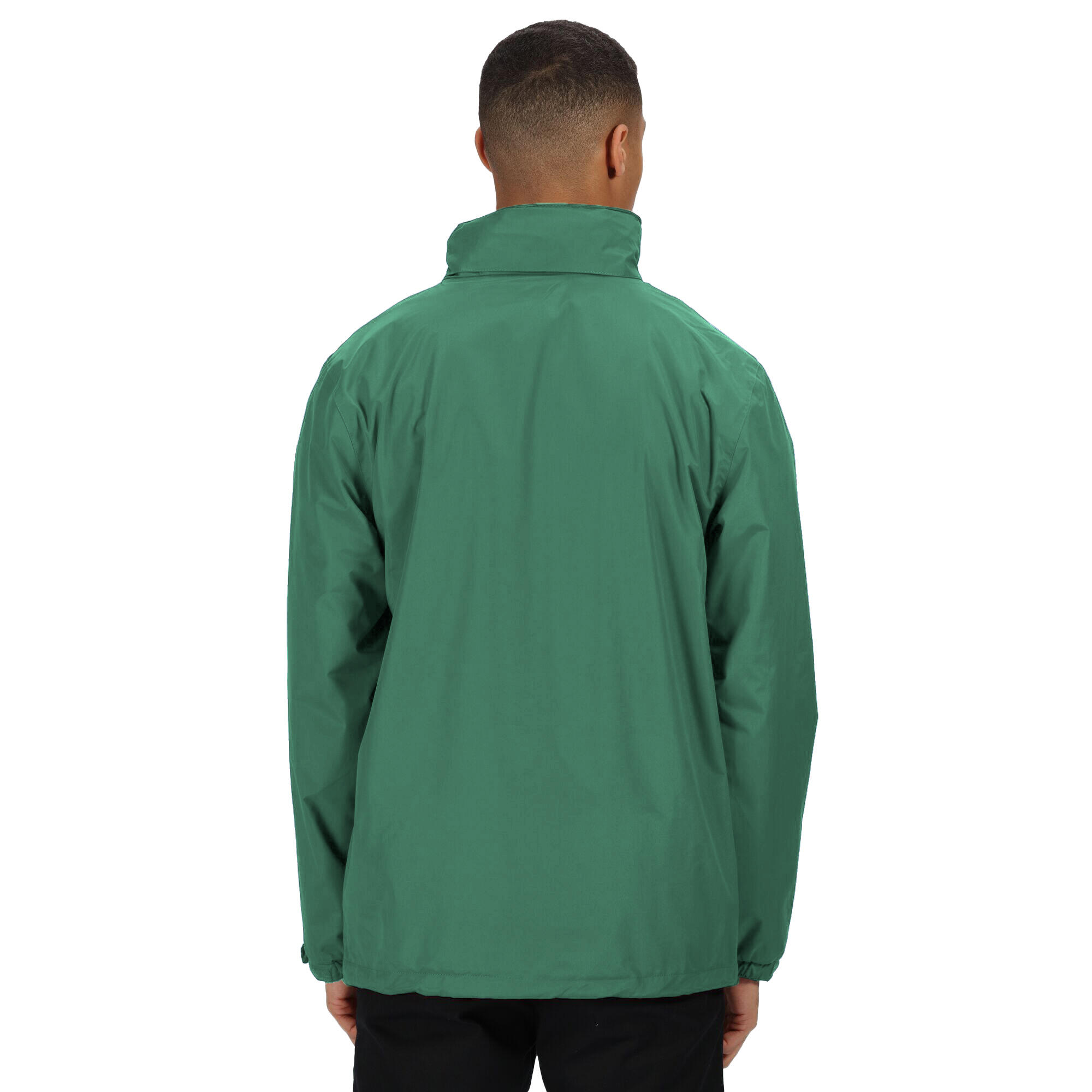 Mens Standout Ardmore Jacket (Waterproof & Windproof) (Bottle Green/Seal Grey) 3/4