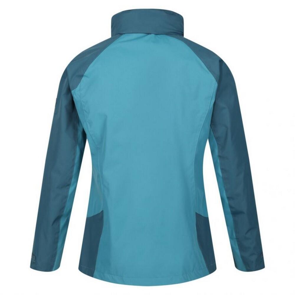 Womens/Ladies Calderdale IV Waterproof Jacket (Dragonfly Ink/Reflective) 2/5