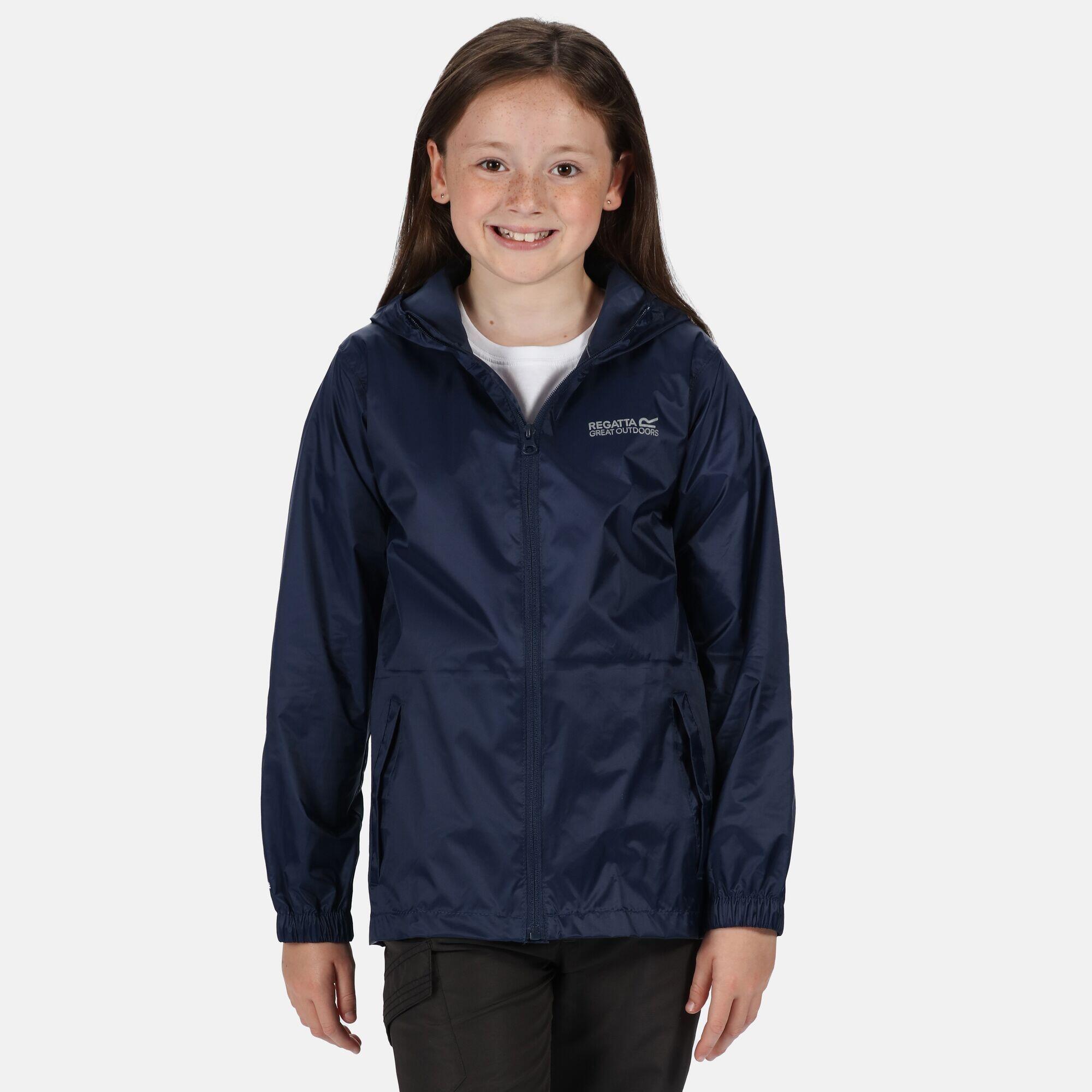 Great Outdoors Childrens/Kids Pack It Jacket III Waterproof Packaway Black 4/5