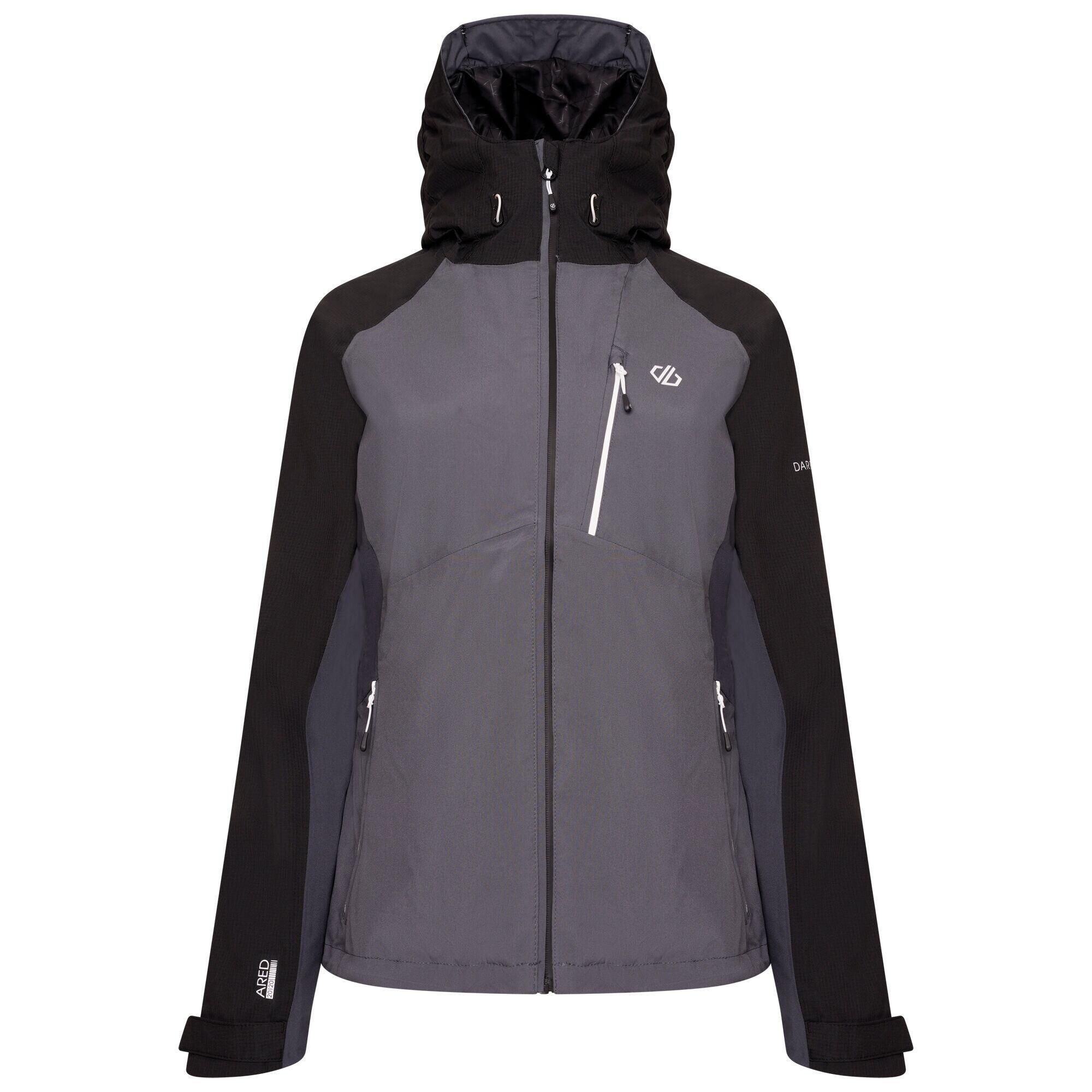 DARE 2B Womens/Ladies Veritas III Waterproof Jacket (Dark Storm Grey/Black)