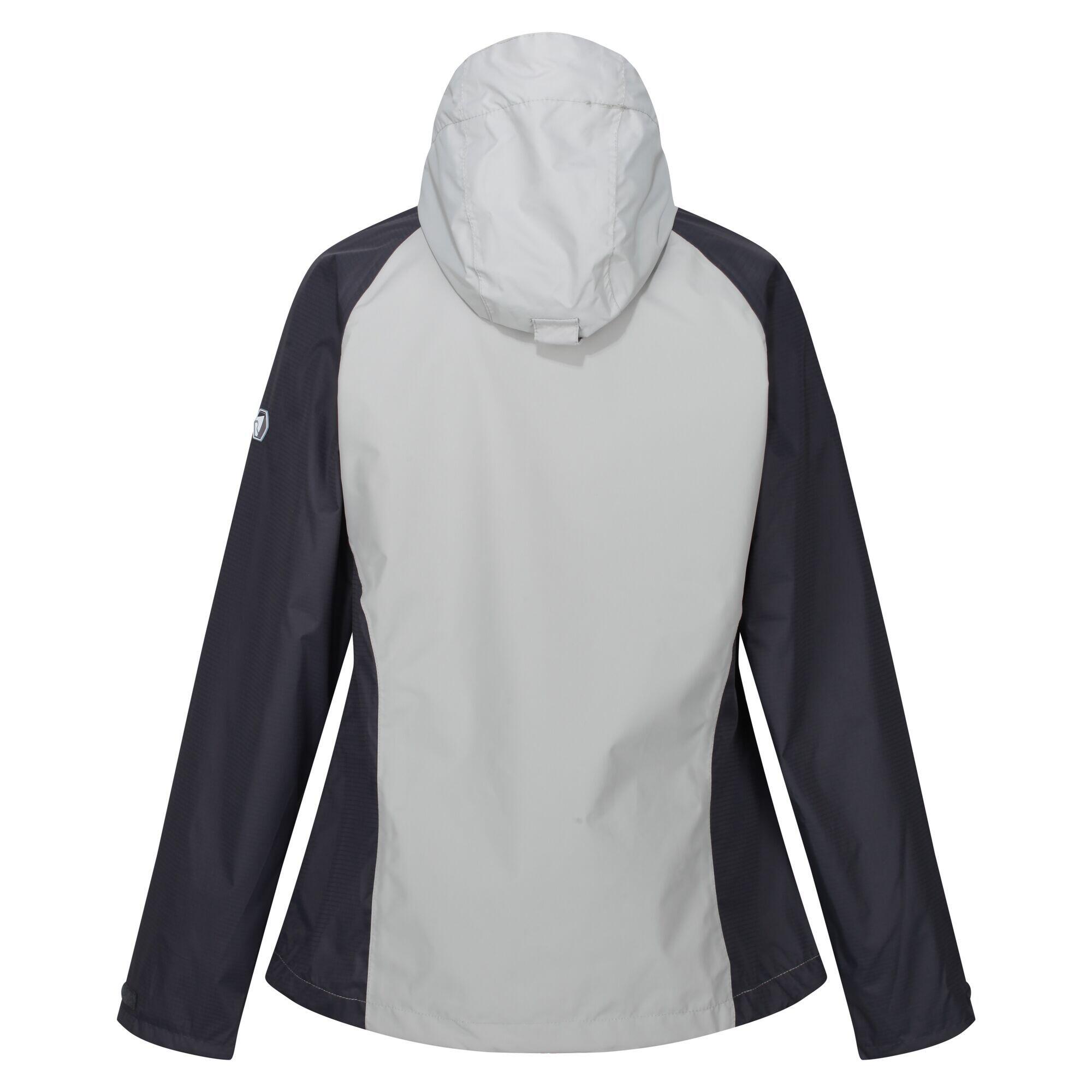 Women's ATTEN waterproof jacket (Light grey)