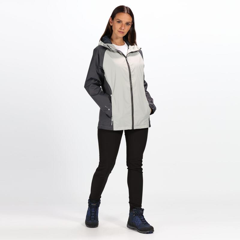 Veste imperméable ATTEN Femme (Gris clair)