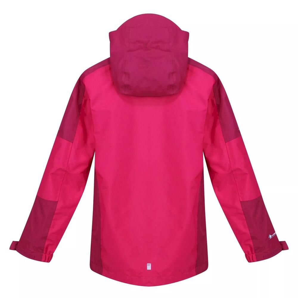 Childrens/Kids Calderdale II Waterproof Jacket (Pink Potion/Berry) 2/4