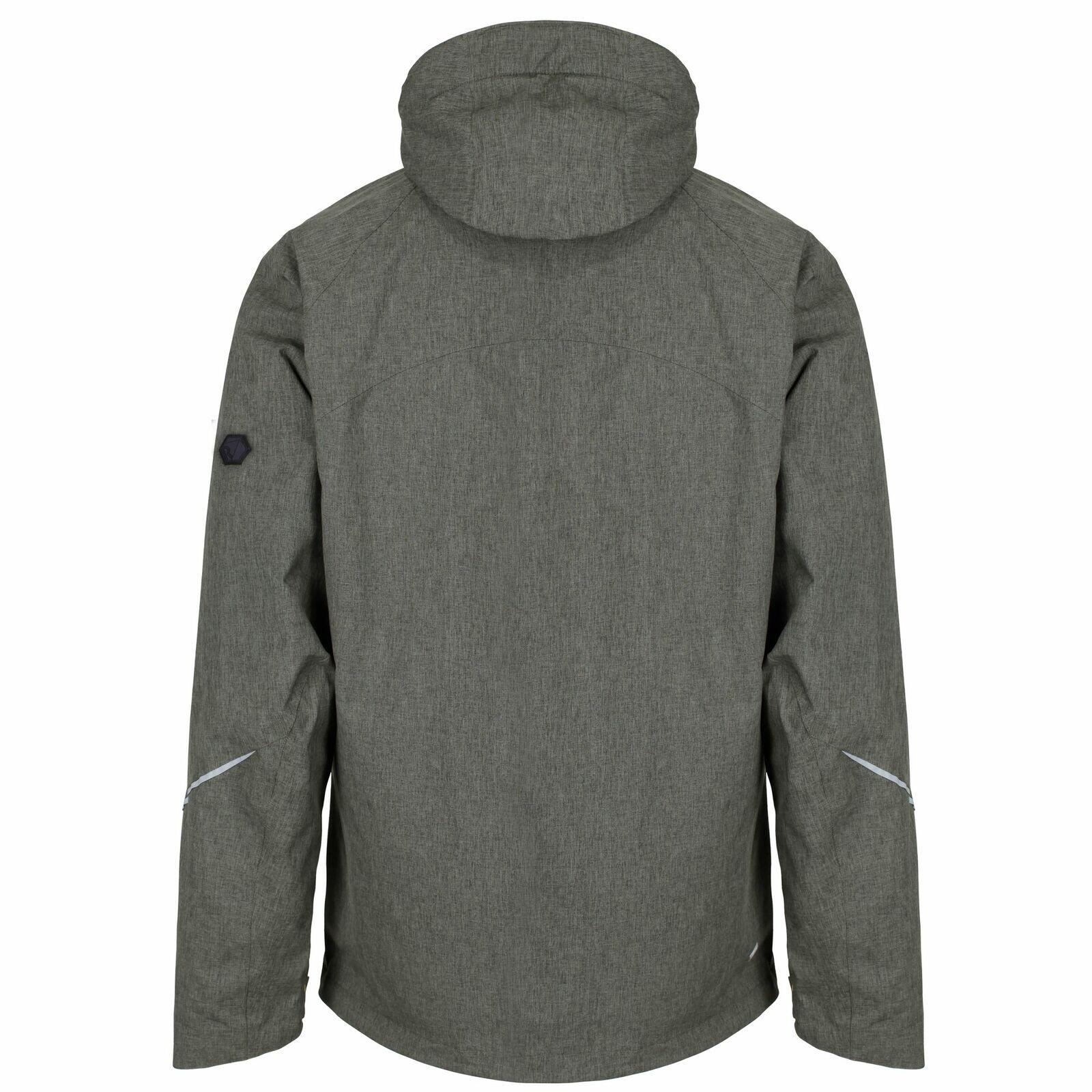 Mens Glyder IV 3 In 1 Waterproof Jacket (Bayleaf/Dark Khaki) 2/5