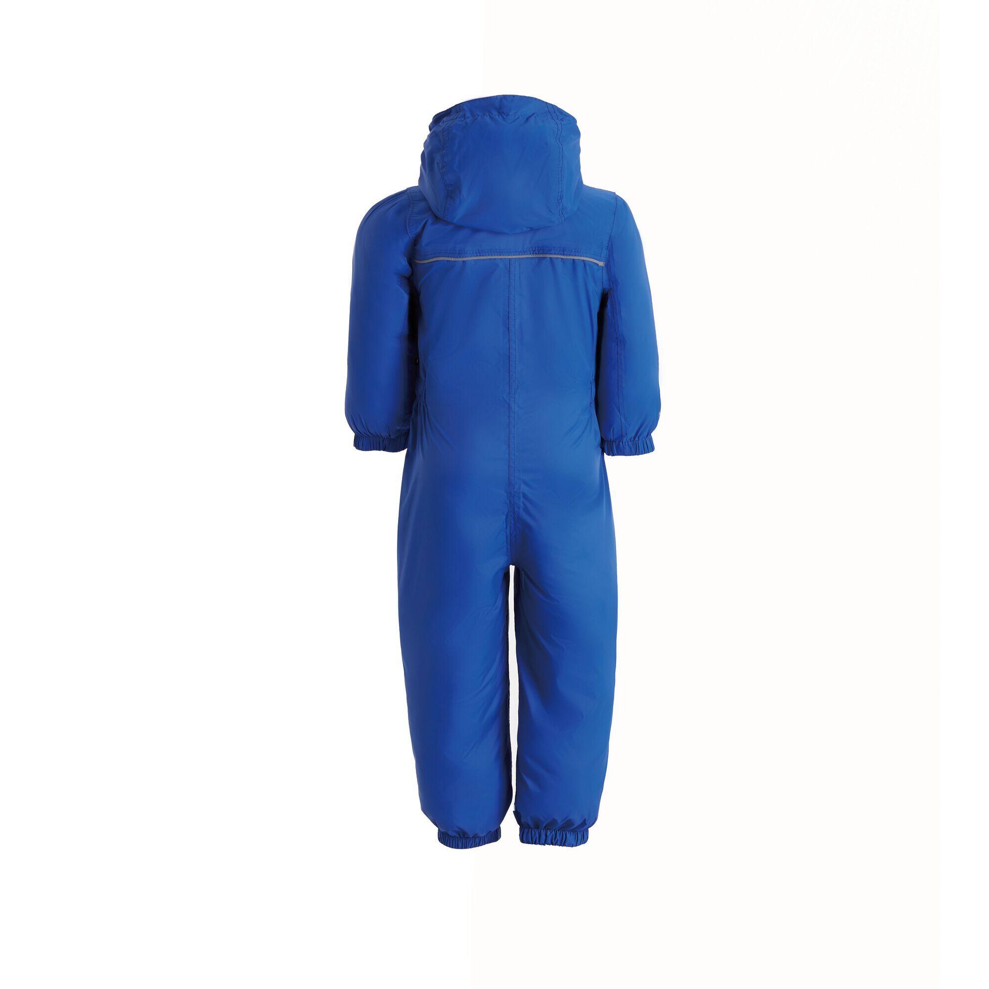 Great Outdoors Childrens Toddlers Puddle IV Waterproof Rainsuit (Oxford Blue) 3/5