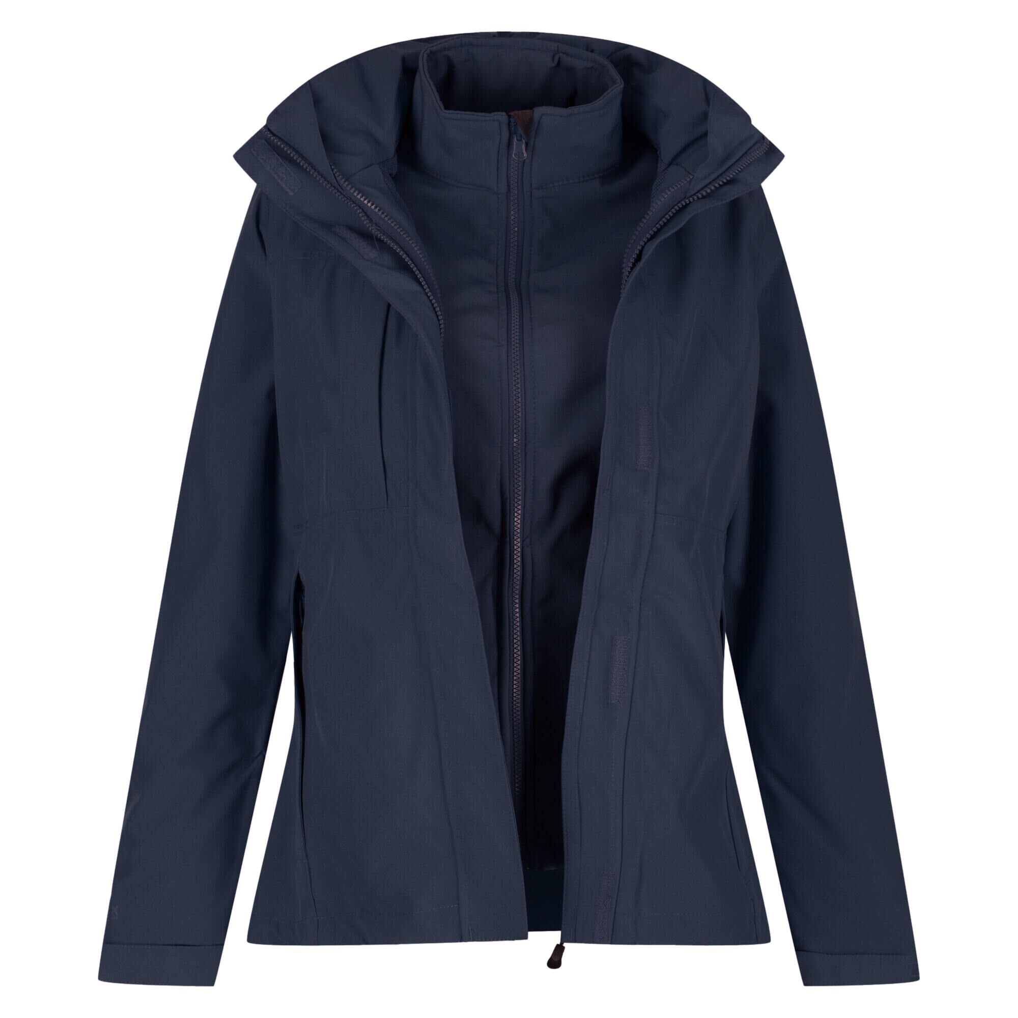 REGATTA Professional Womens/Ladies Kingsley 3in1 Waterproof Jacket (Navy)