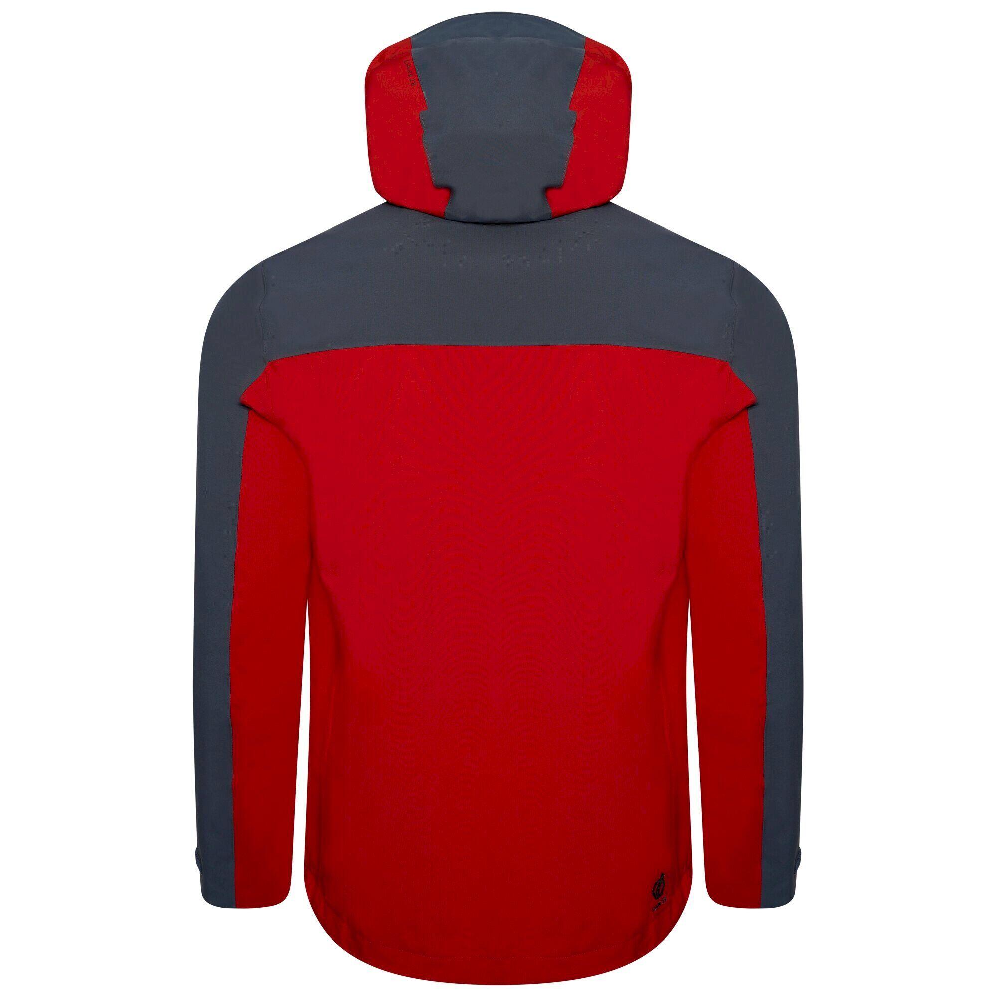 Mens The Jenson Button Edit Diluent Recycled Waterproof Jacket (Danger Red/Orion 2/5