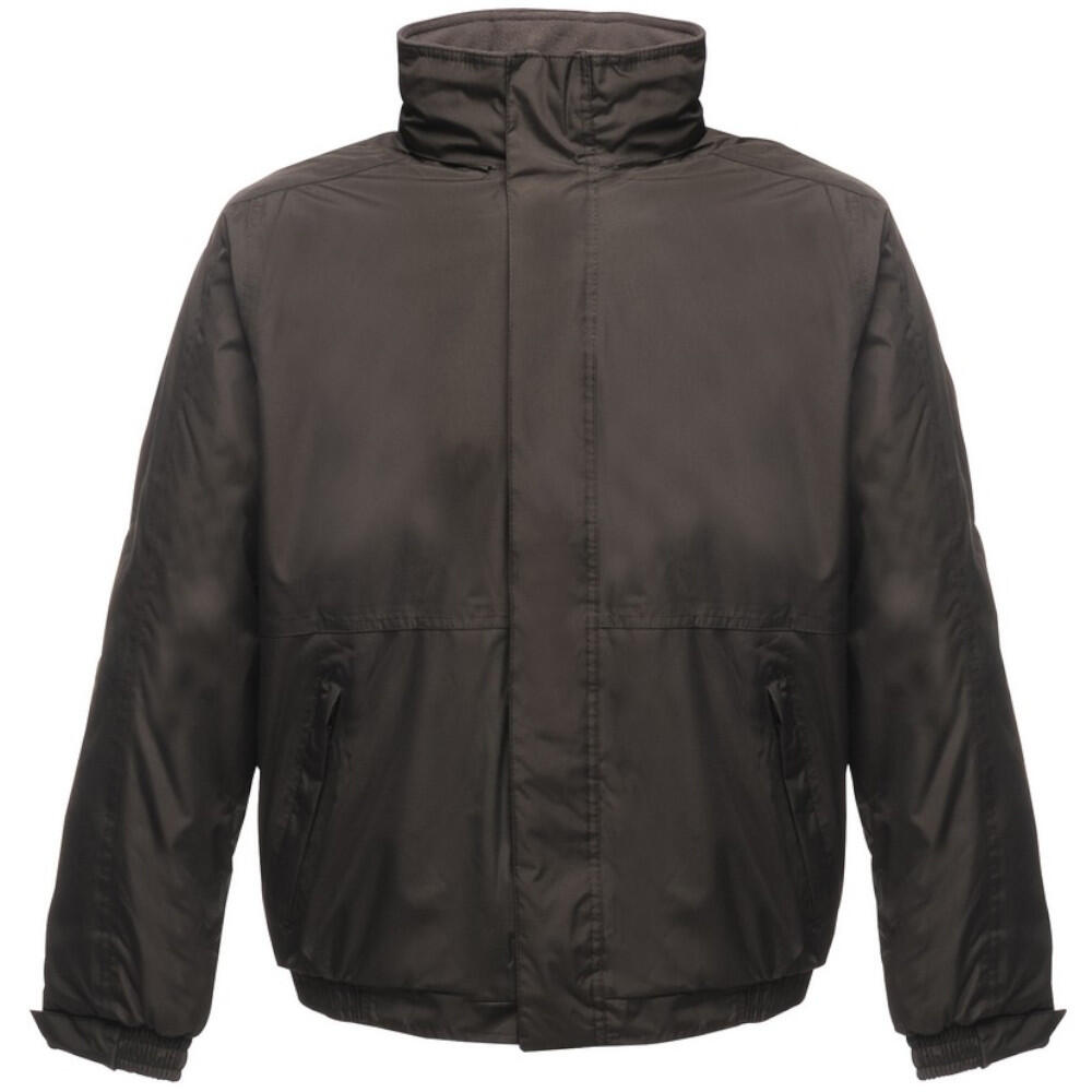 Dover Waterproof Windproof Jacket (ThermoGuard Insulation) (Black/Ash) 1/5