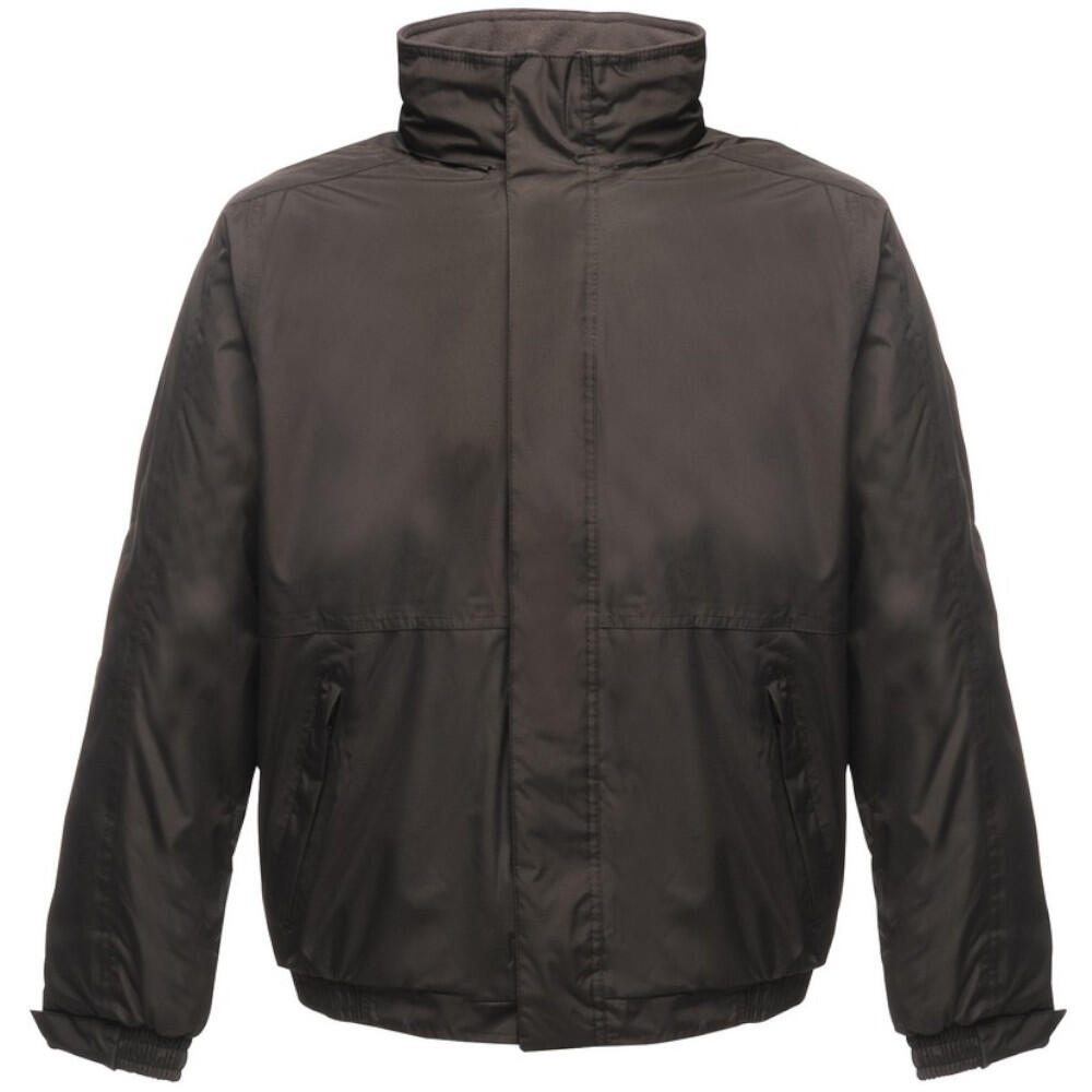 Men's DOVER waterproof jacket (Black/grey)