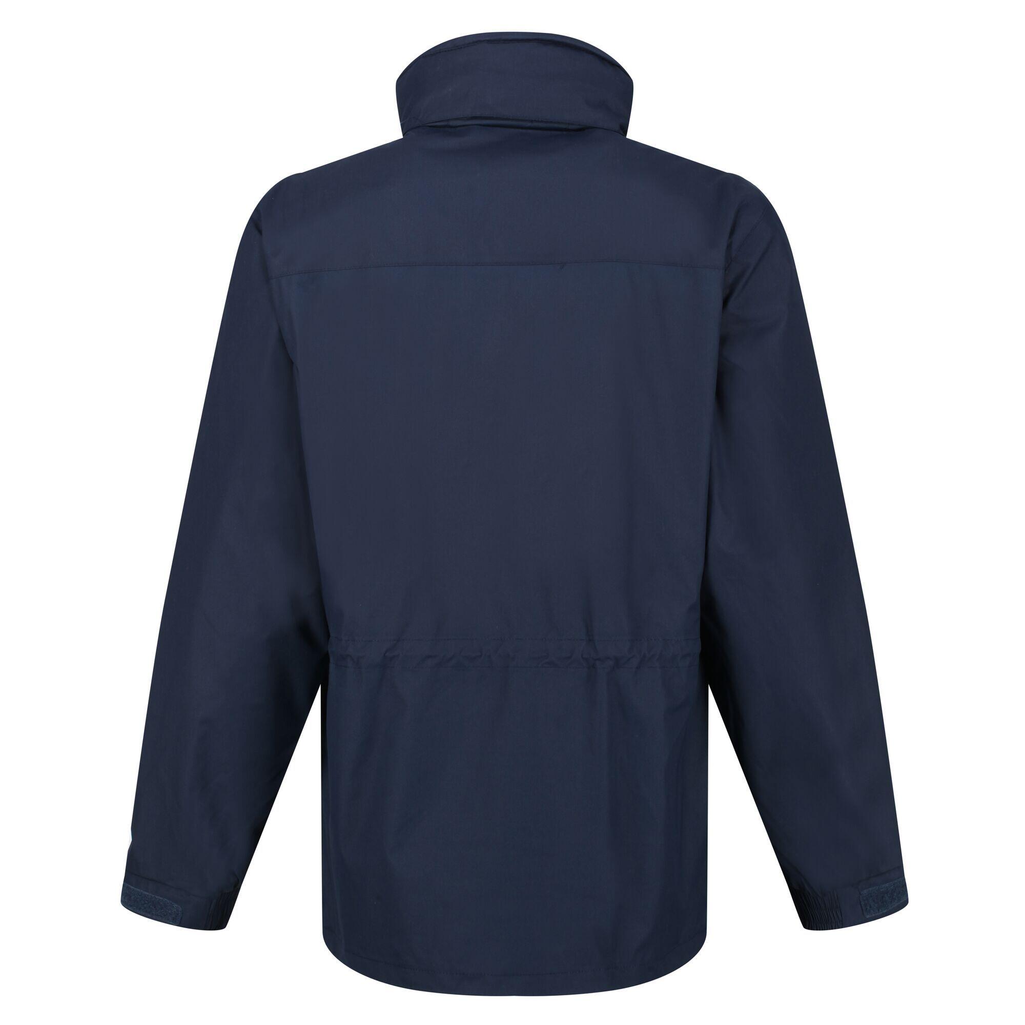 Mens Vertex III Waterproof Breathable Jacket (Navy) 2/5