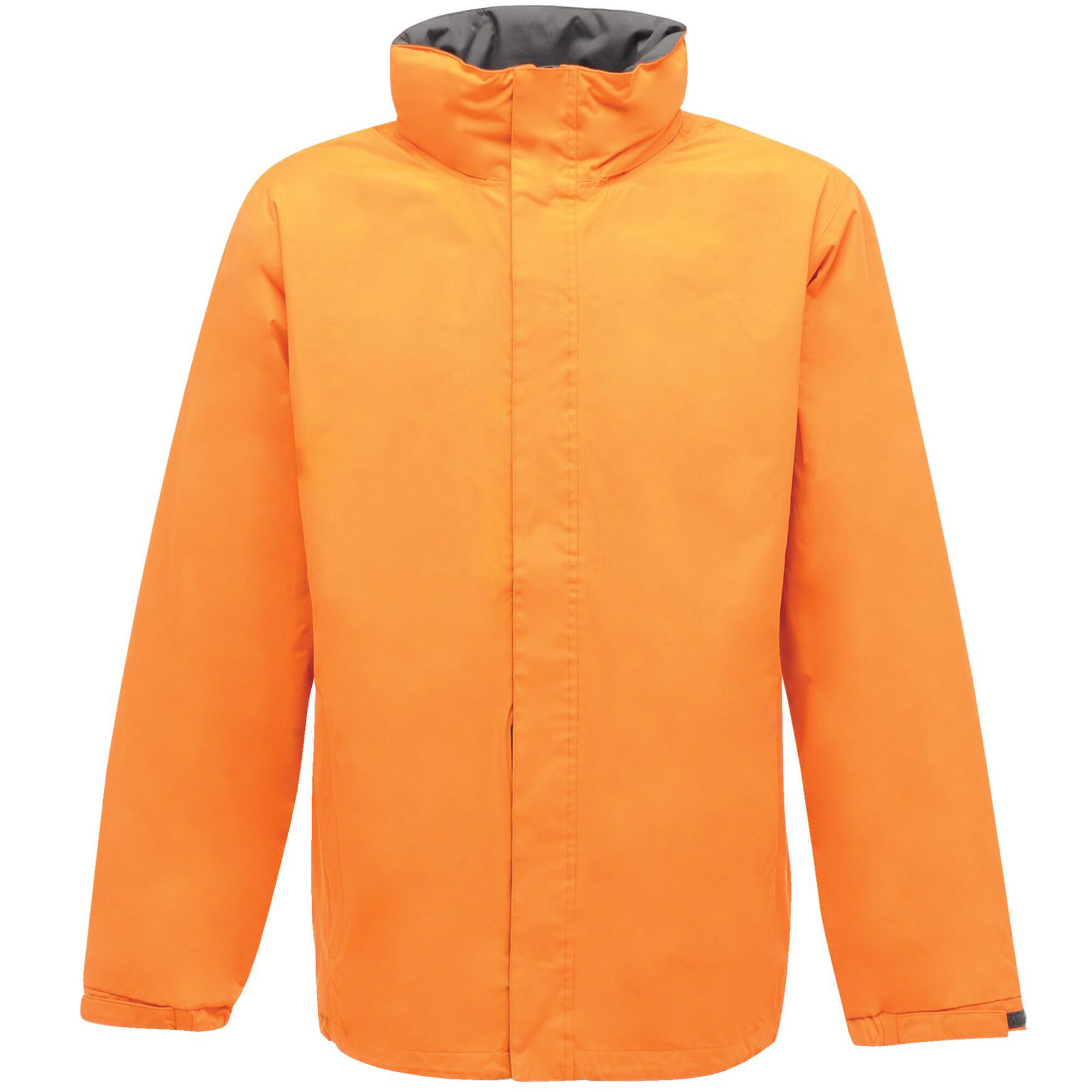 Mens Standout Ardmore Jacket (Waterproof & Windproof) (Sun Orange/Seal Grey) 1/5