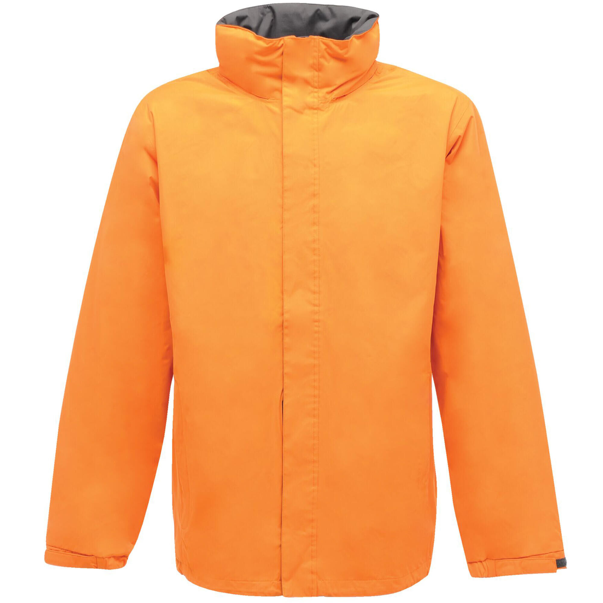 REGATTA Mens Standout Ardmore Jacket (Waterproof & Windproof) (Sun Orange/Seal Grey)