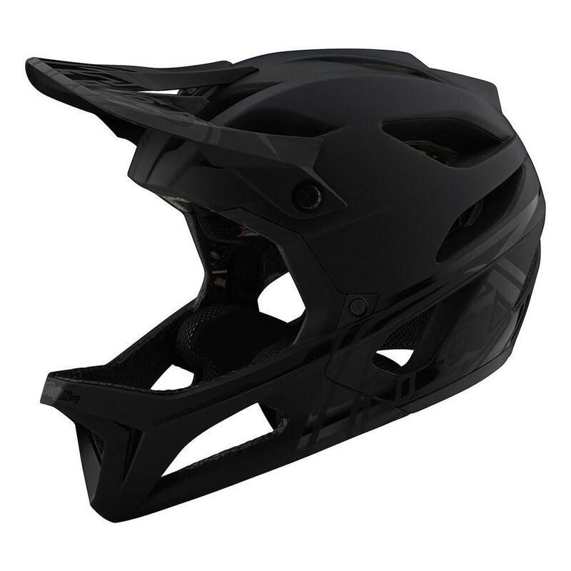 Stage Helmet (MIPS) STEALTH casque full-face - Noir