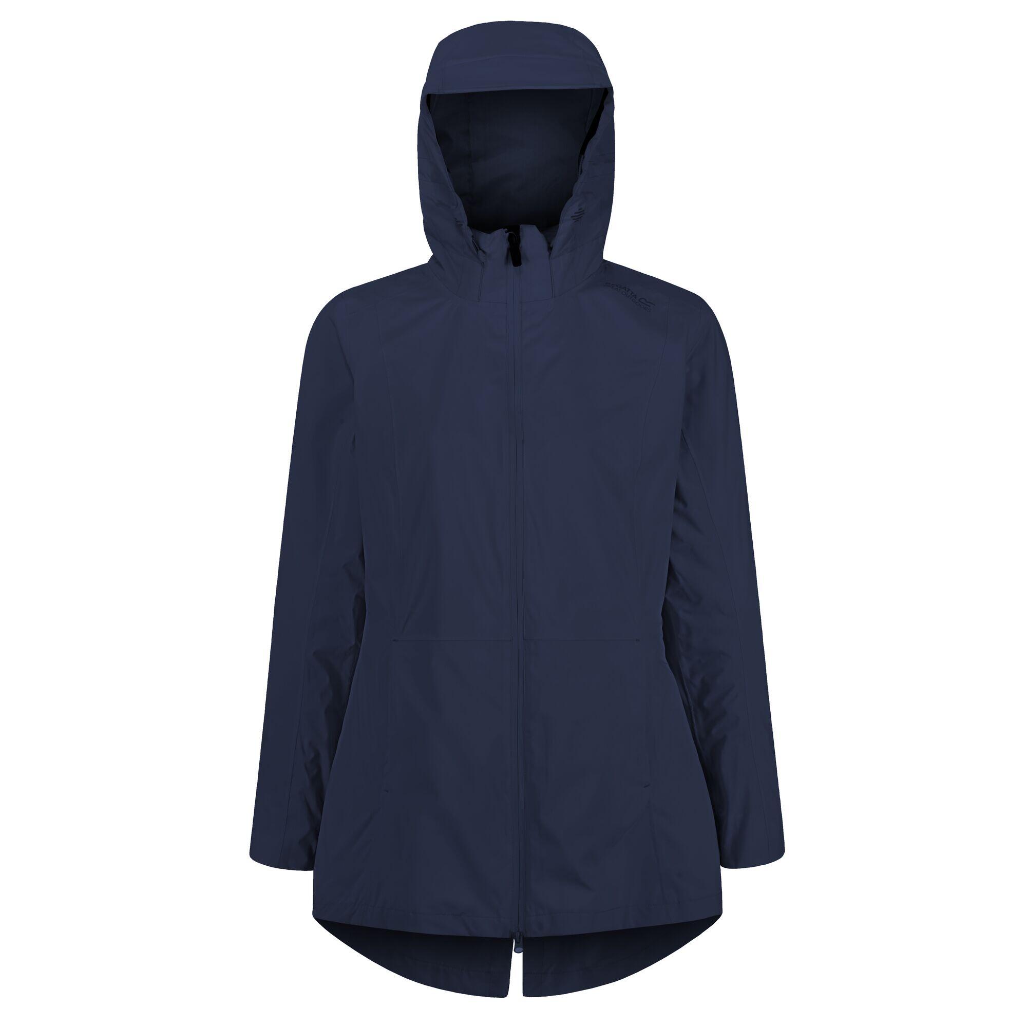 Women's PULTON waterproof jacket (Navy)