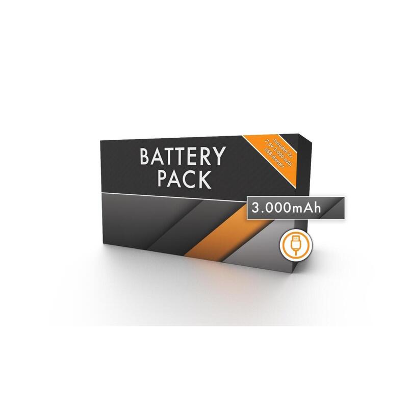 Pack Batteries 3.000 mAh