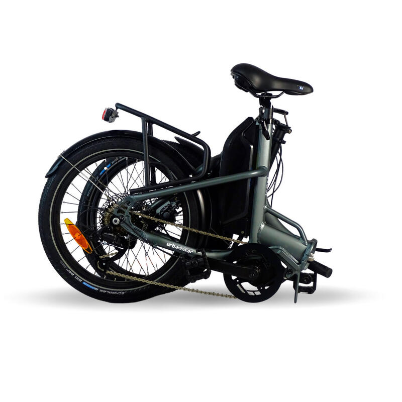 Urbanbiker Elektrische Vouwfiets Mini PLUS , 20", Grafiet, Motor 250 W