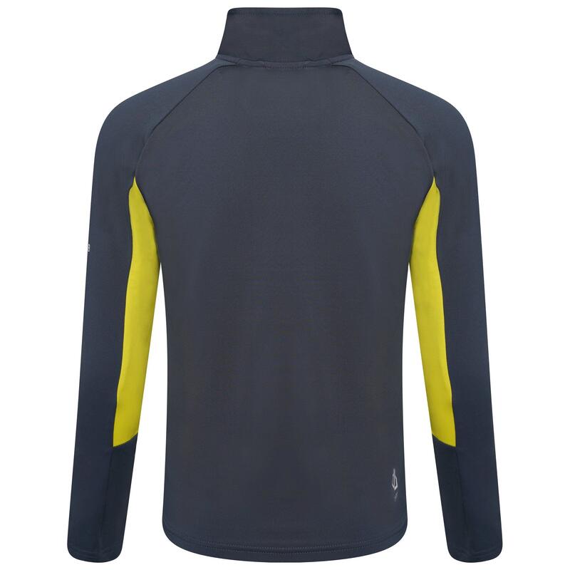 Camisola de Lã Reciclado Exception Criança Cinzento Orion / Amarelo Neon