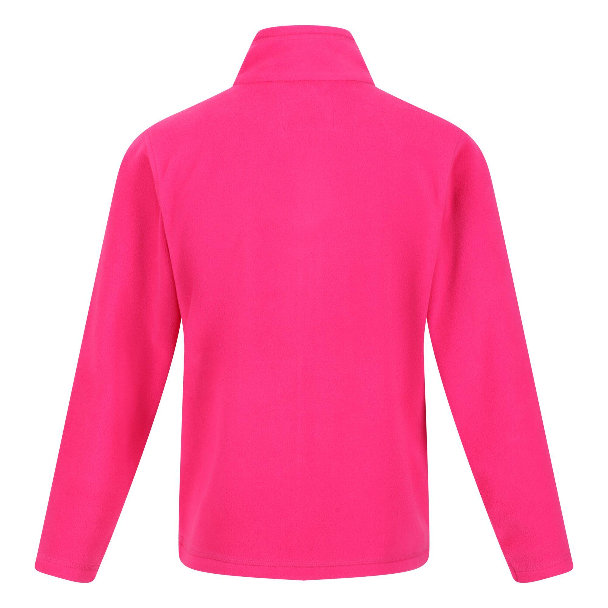 Great Outdoors Childrens/Kids King II Lightweight Full Zip Fleece Jacket (Pink 2/5