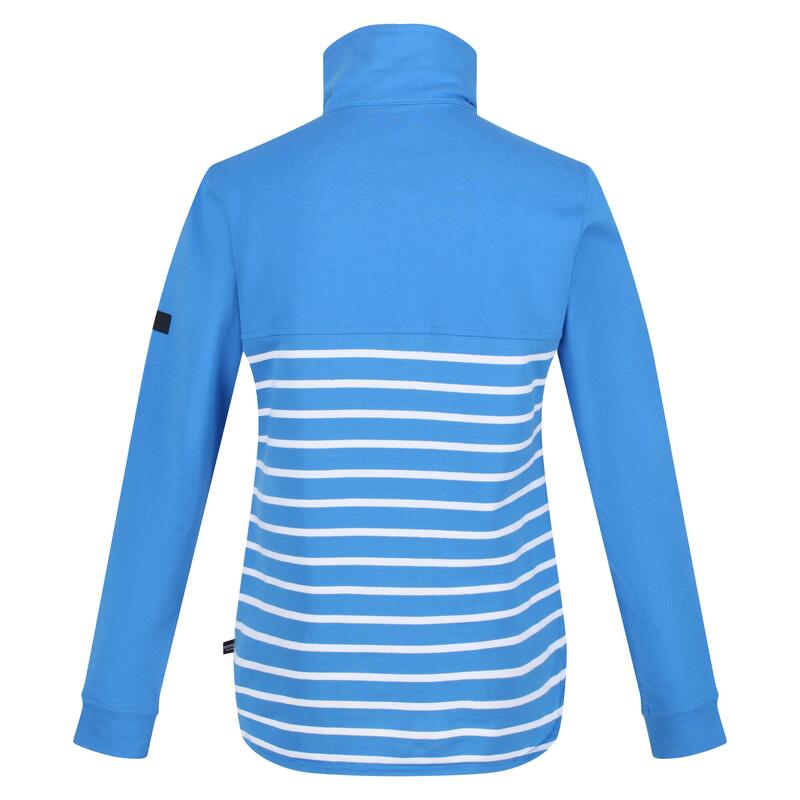Dames Camiola II Stripe Fleece Top (Sonisch blauw/wit)