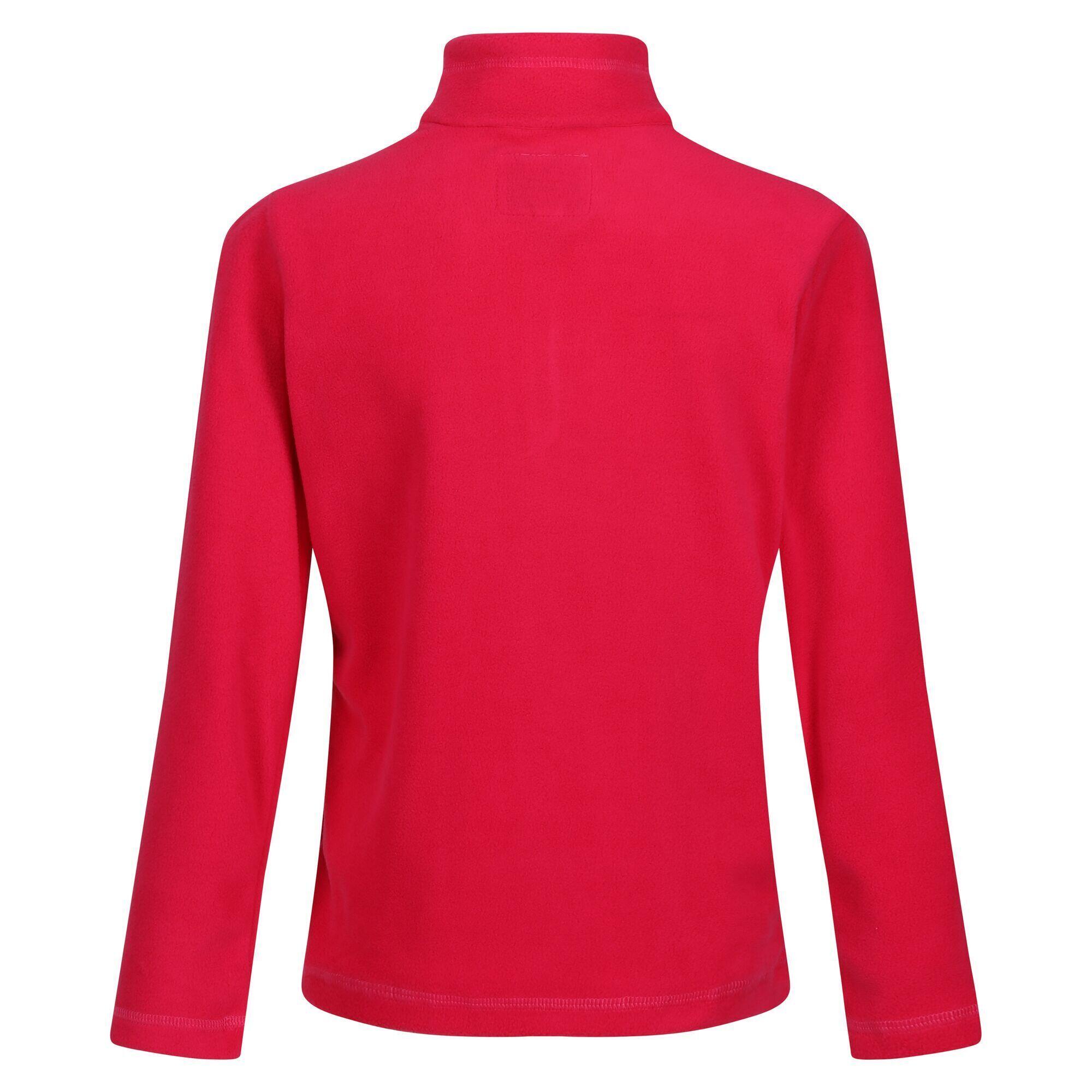 Great Outdoors Childrens/Kids Hot Shot II Half Zip Fleece Top (Pink Potion) 2/5