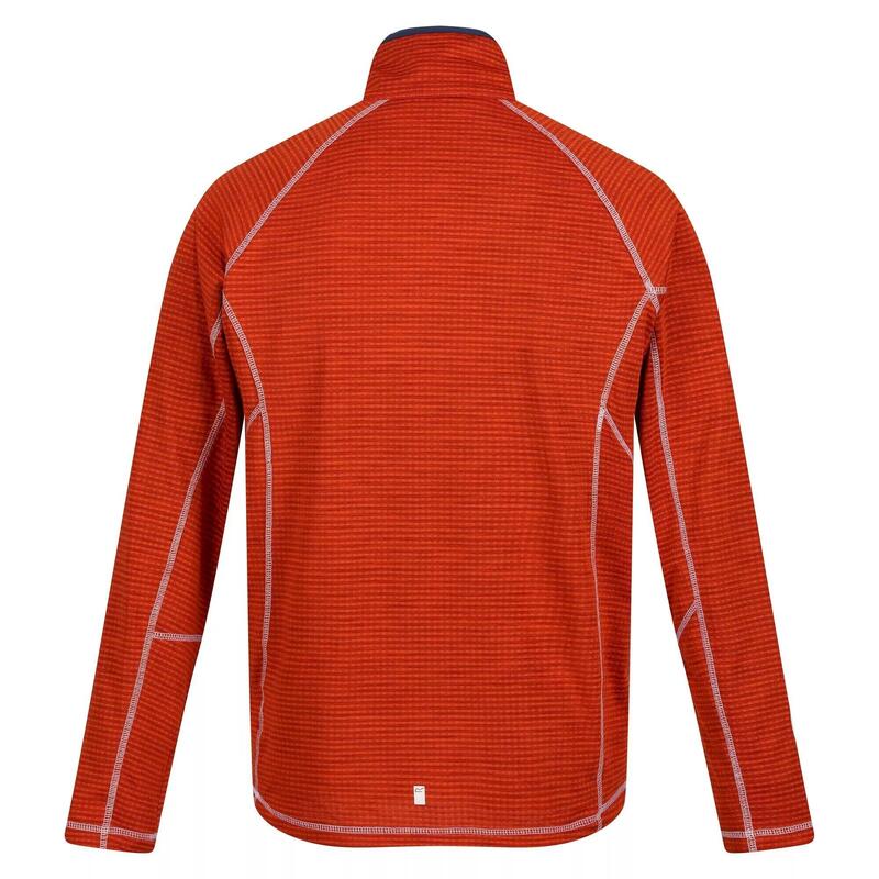 Maglia In Pile Quick Dry Traspirante Uomo Regatta Yonder Arancio Ruggine