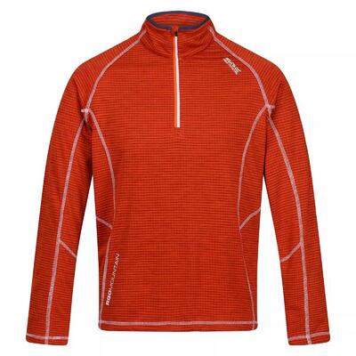 Maglia In Pile Quick Dry Traspirante Uomo Regatta Yonder Arancio Ruggine