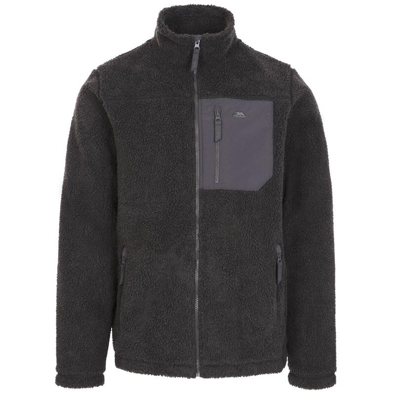 Forro Polar Buck para Hombre Gris Oscuro