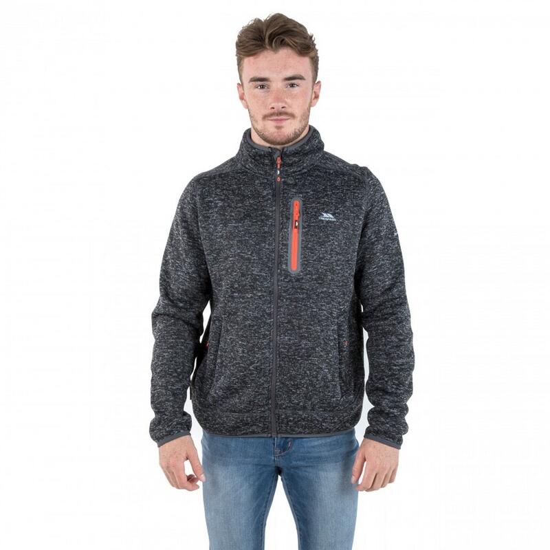Veste Polaire BINGHAM Homme (Noir Chiné)