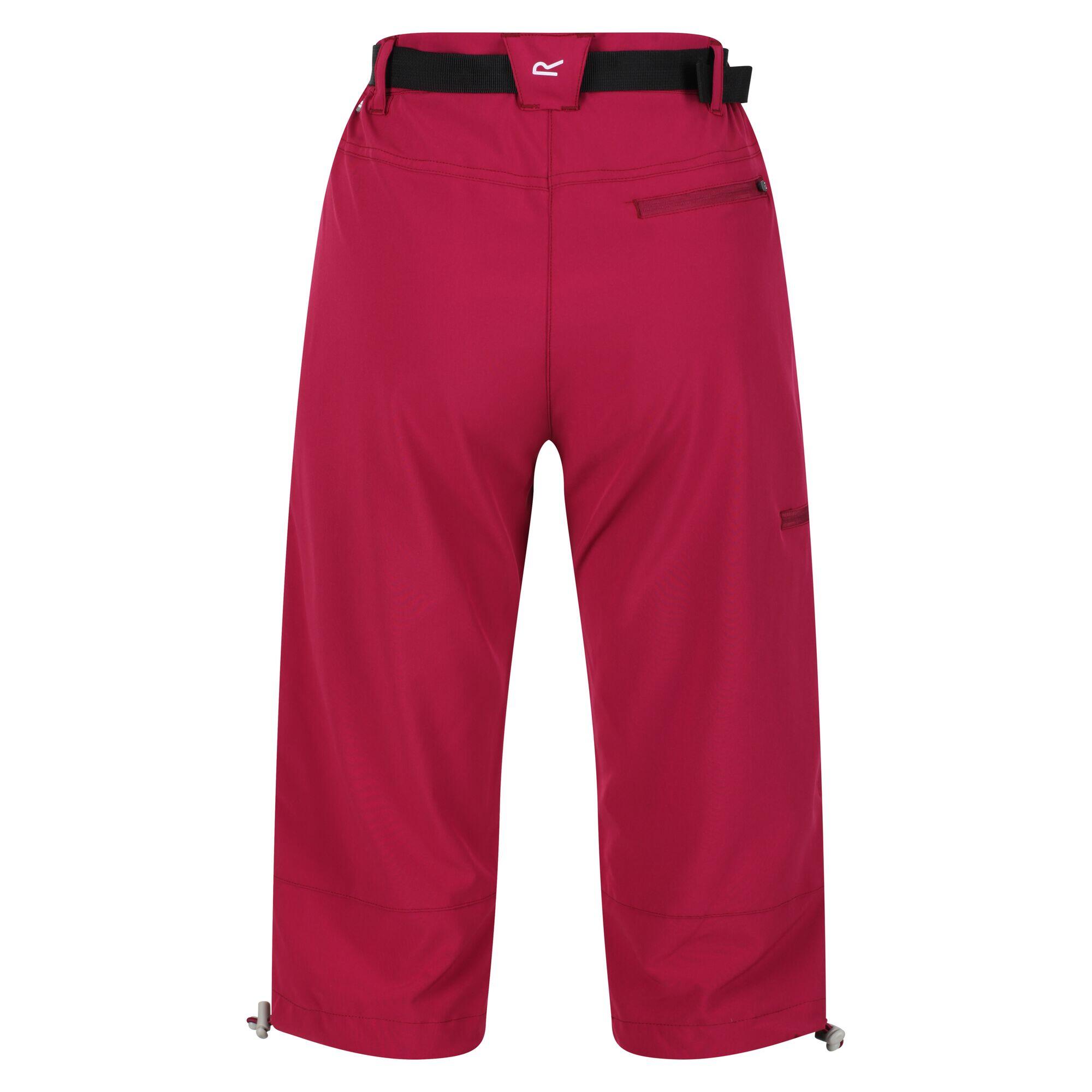 Womens/Ladies Xert Stretch Light Capris (Wild Plum) 2/4