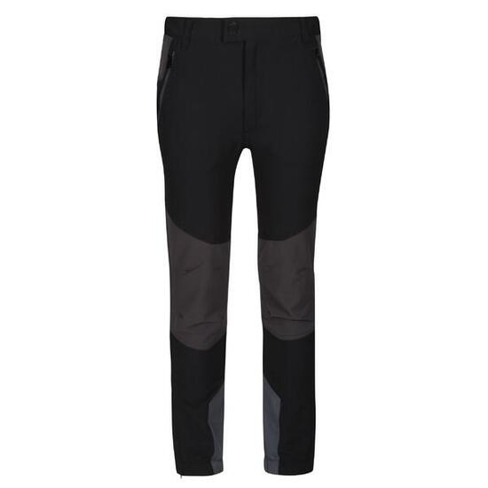 Pantalon De Randonnée TECH MOUNTAIN Enfant (Noir / Cendre)