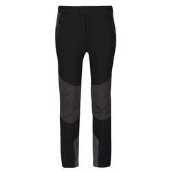 Pantalon De Randonnée TECH MOUNTAIN Enfant (Gris Phoque / Orange Clair)