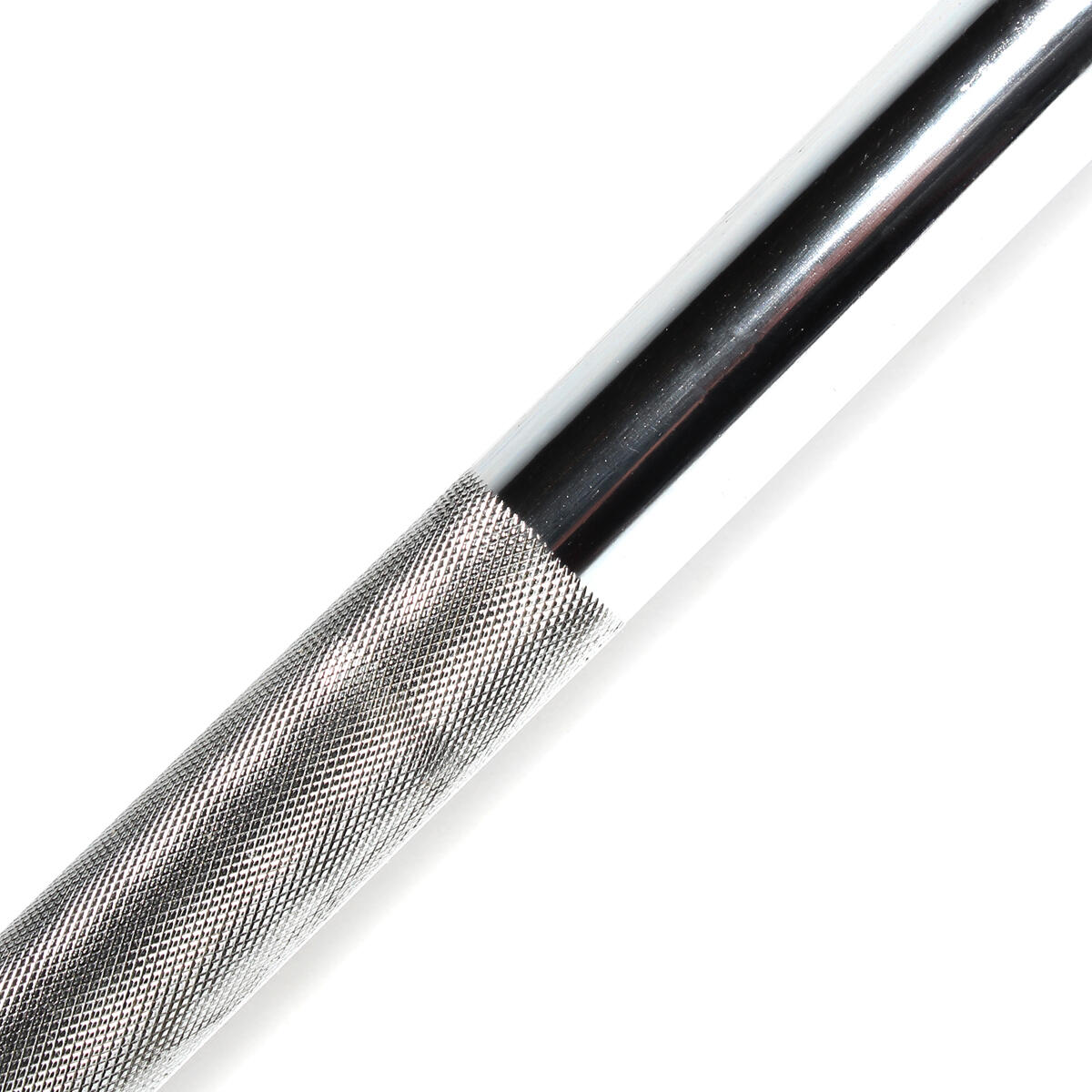 Barra dei pesi in acciaio 120cm Ø 50mm + 2 fermi a disco GladiatorFit 3/5