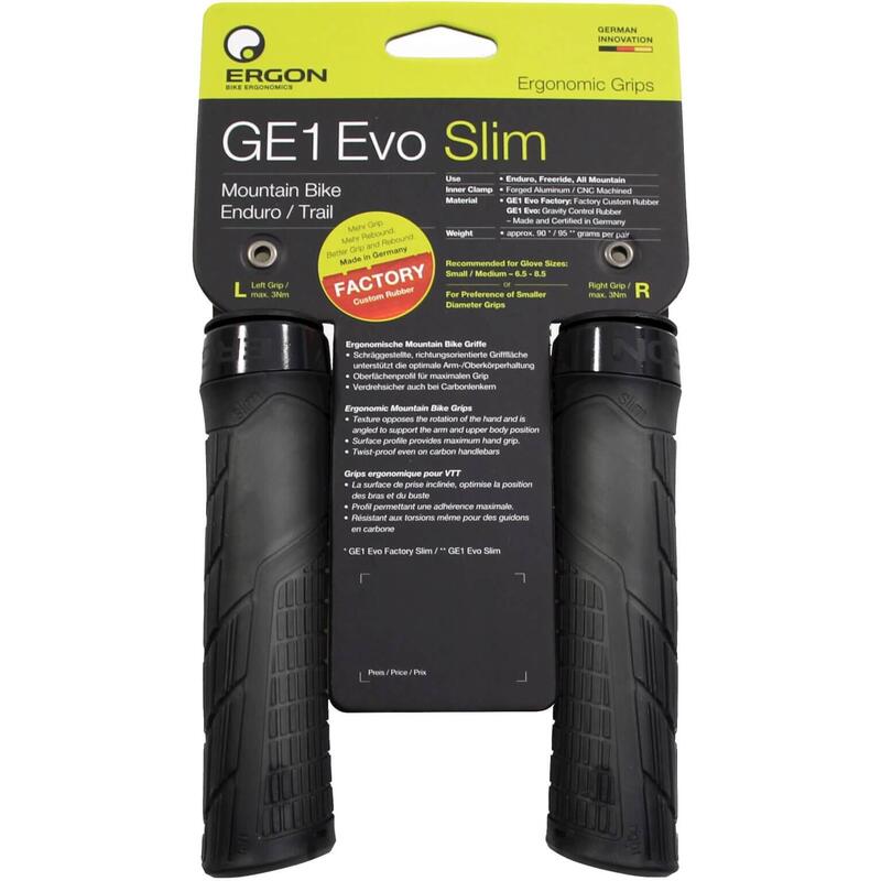 ERGON Grips GE1 EVO Factory Slim Black - GE1EVO