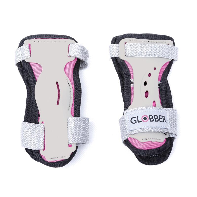 Junior Wrist & Elbow & Knee Protective Set - Deep Pink