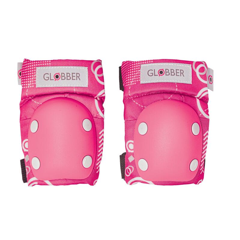 Toddler Elbow & Knee Protective Pads - Fuchsia Shapes
