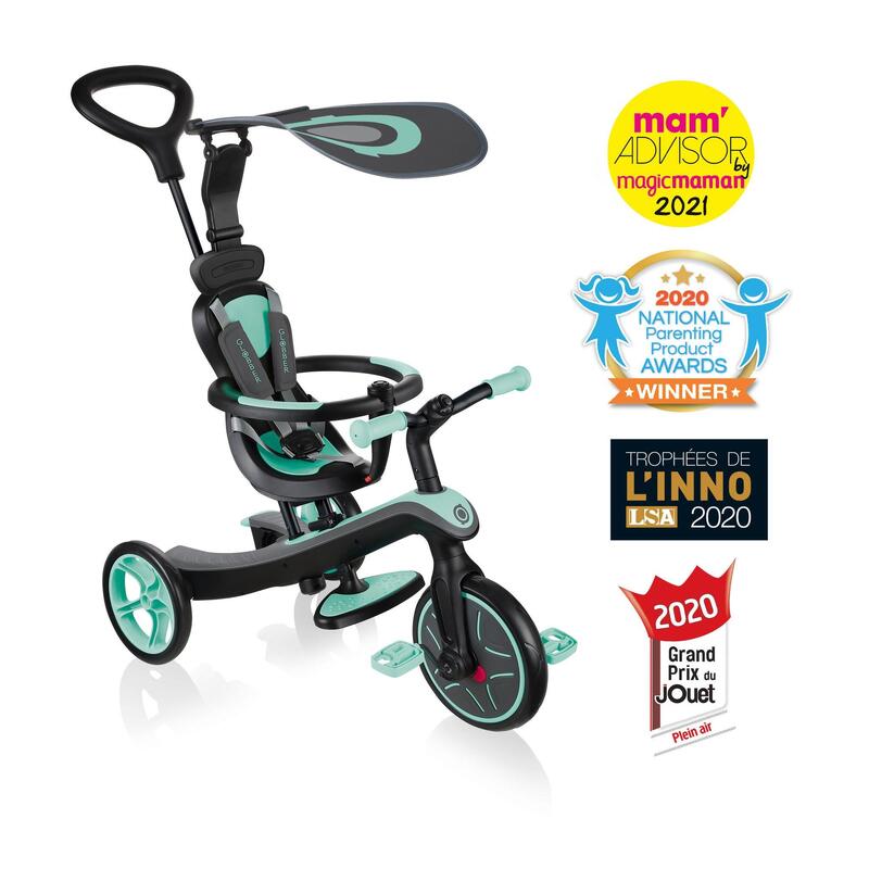 EXPLORER TRIKE 4 IN 1 - Mint green