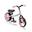 Go Bike Duo Toddler Balance Bike - White / Pastel Pink