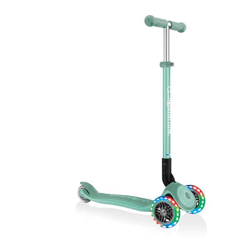 Primo Foldable Plus Lights Kid's Scooter - Mint
