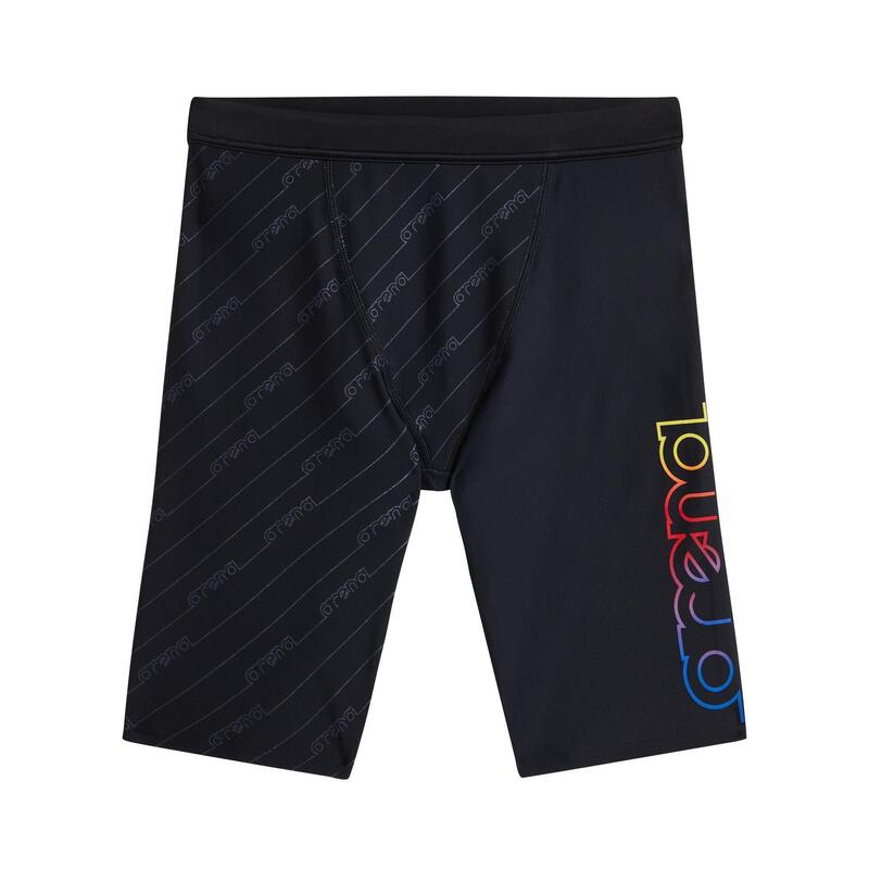RAINBOW LOGO MEN JAMMER - BLACK