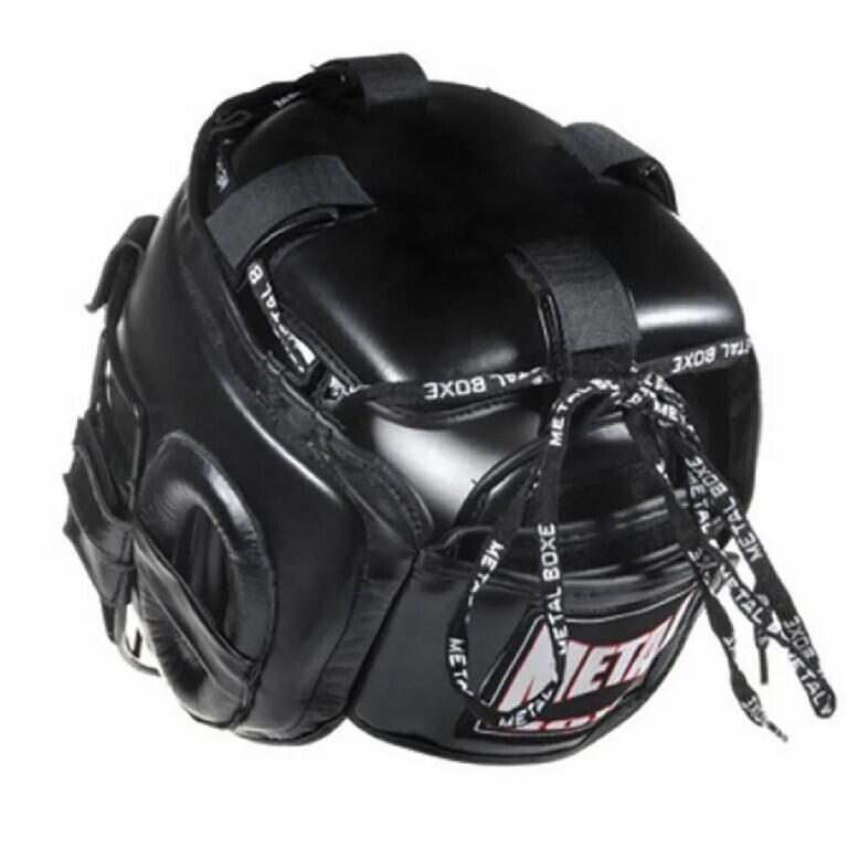 Kask bokserski kratka metalowa Metal Boxe