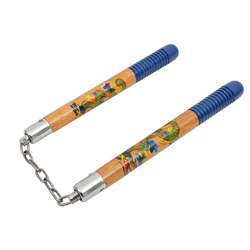 Nunchaku bois chaine Metal Boxe