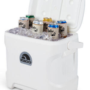 Nevera Portátil Camping y Náutica IGLOO MARINE ULTRA 30, 28 lts blanco