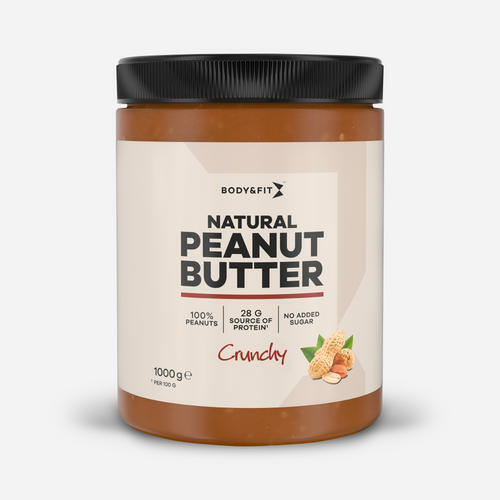 Natuurlijke Pindakaas Crunchy - 100% Pinda's - 1 kg