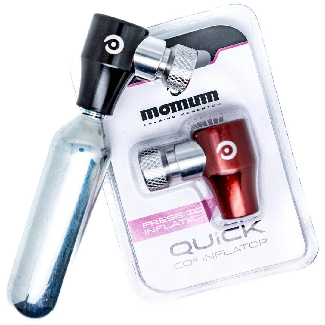Pompka do rowerów na naboje CO2 MOMUM Quick Inflator 2/5