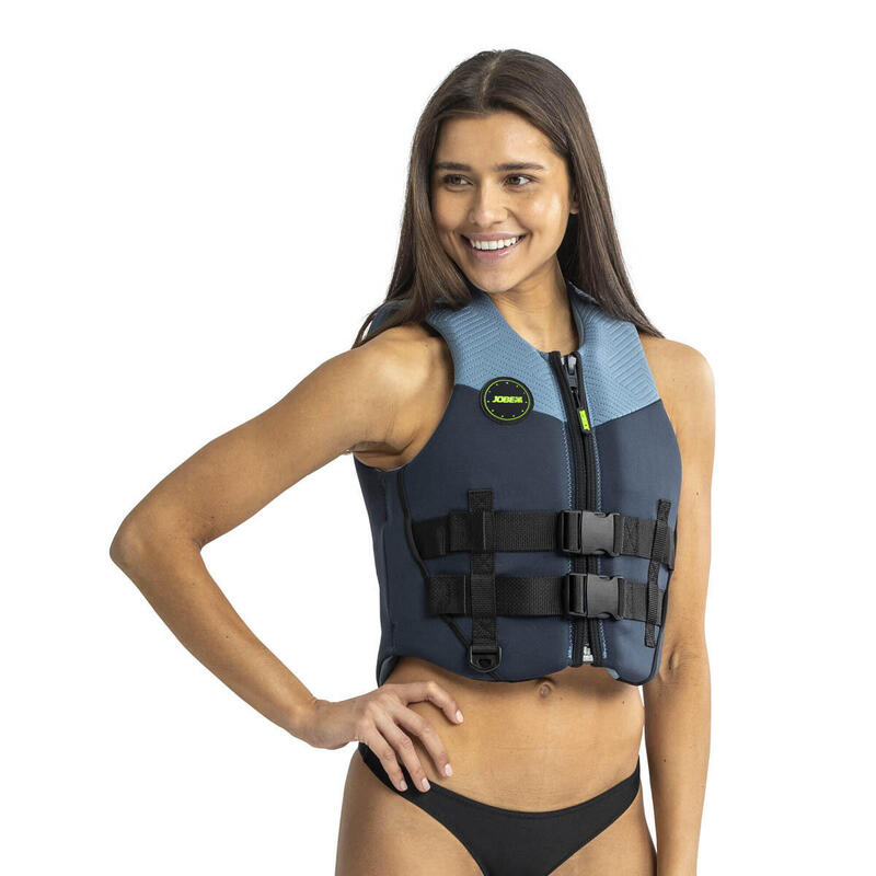 Colete de Neoprene Adulto Jobe Neo Vest Mulher Azul