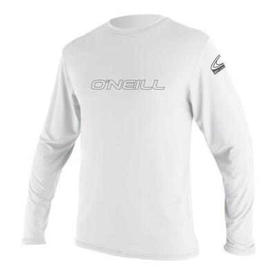 O'neill basic skins sun shirt-zwemshirt met lange mouwen voor heren