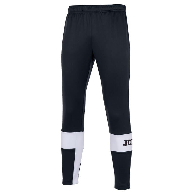 Pantaloni Joma Fredoom, negru/Alb, M