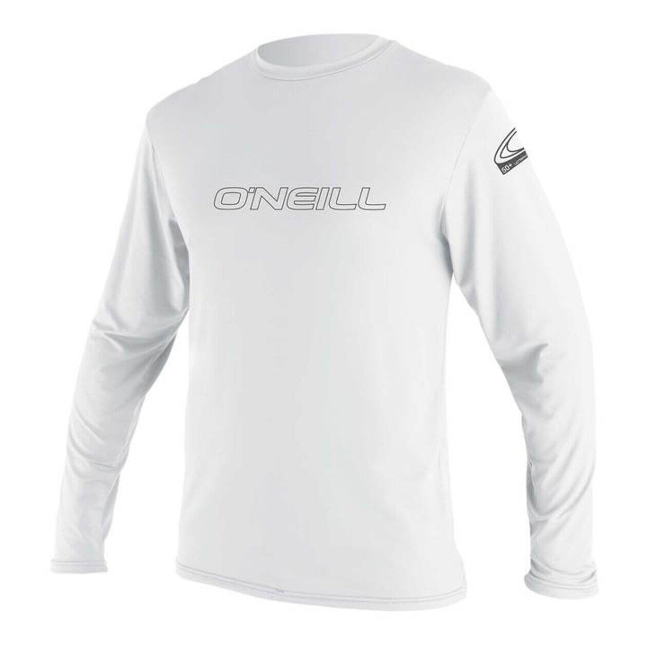 O'NEILL Camisa masculina O'Neill Basic Skins Sun para natação de manga comprida
