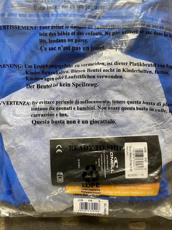 Koszulka do sportów wodnych ONEILL Basic Skins długi rękaw